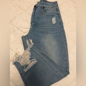 Raw hem New Cato jeans never worn.